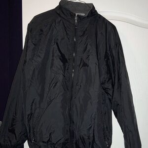 Mens’ Fleeced-lined Black Jacket